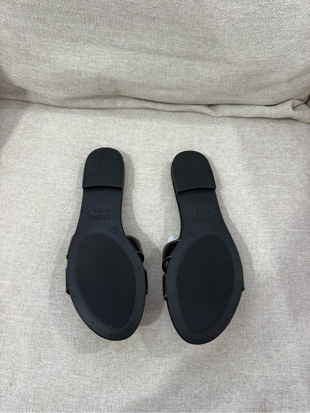 NWT Crown & Ivy Raven H Band Sandals - Picture 9 of 15